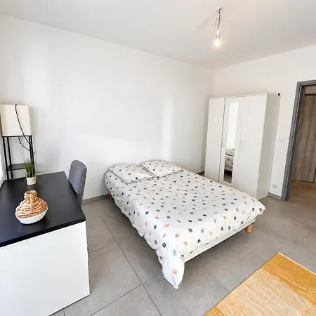 - 3 Chambres, 6 Voyageurs - Tram A 2 Min Appartement Illkirch-Graffenstaden